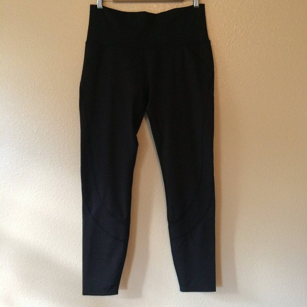 New Toned by Ashy Bines Leggings XL Black Workout Tights Gym